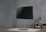 Sinox StandView TV gulvstand med drejbar top. 55"-85". Alu finish