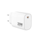 Sinox 230V USB-C PD oplader 20W. Hvid