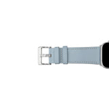 PURO E-Classic-rem til Apple Watch 42, 44, 45, 46, 49 mm. Lyseblå