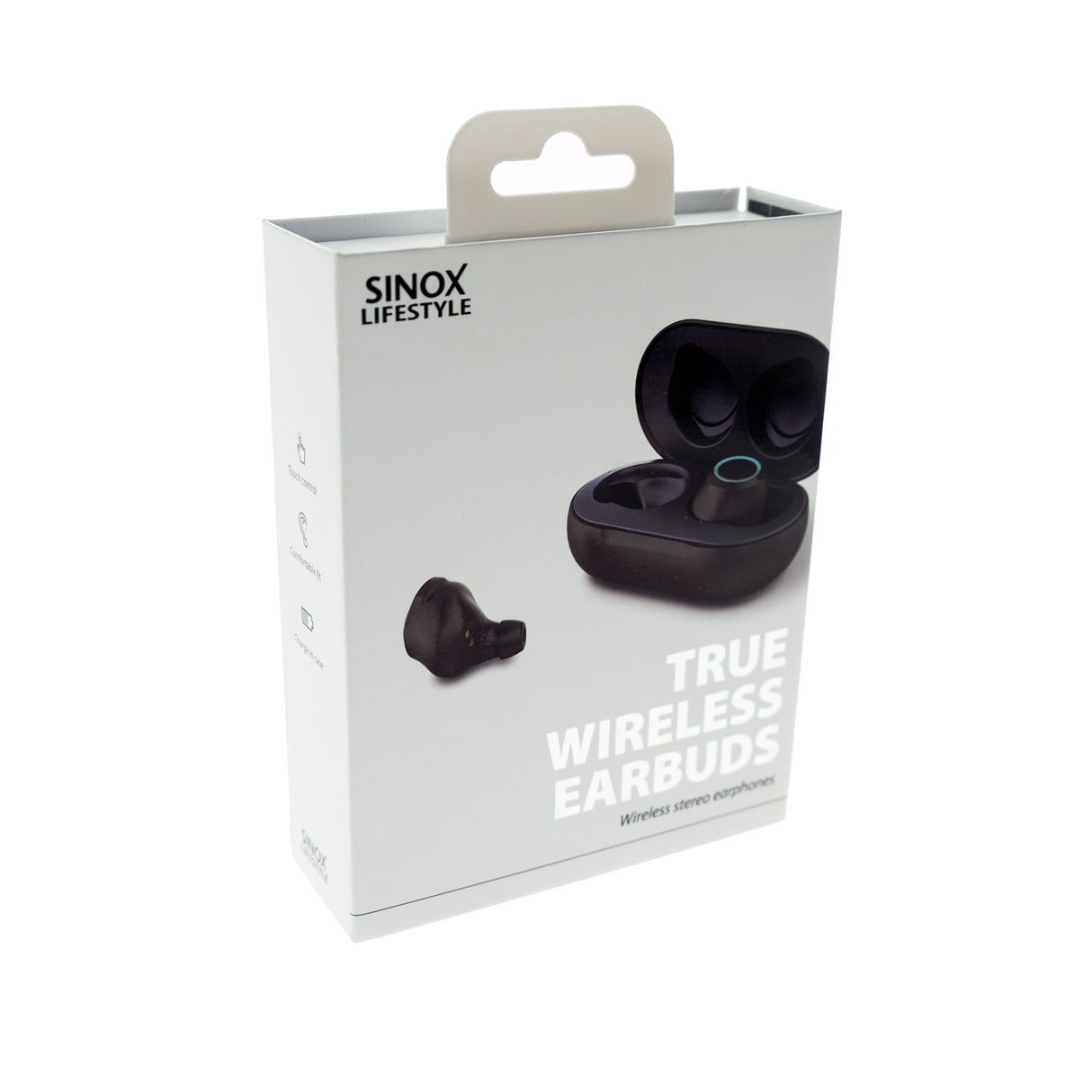 Sinox Lifestyle earbuds. Sort