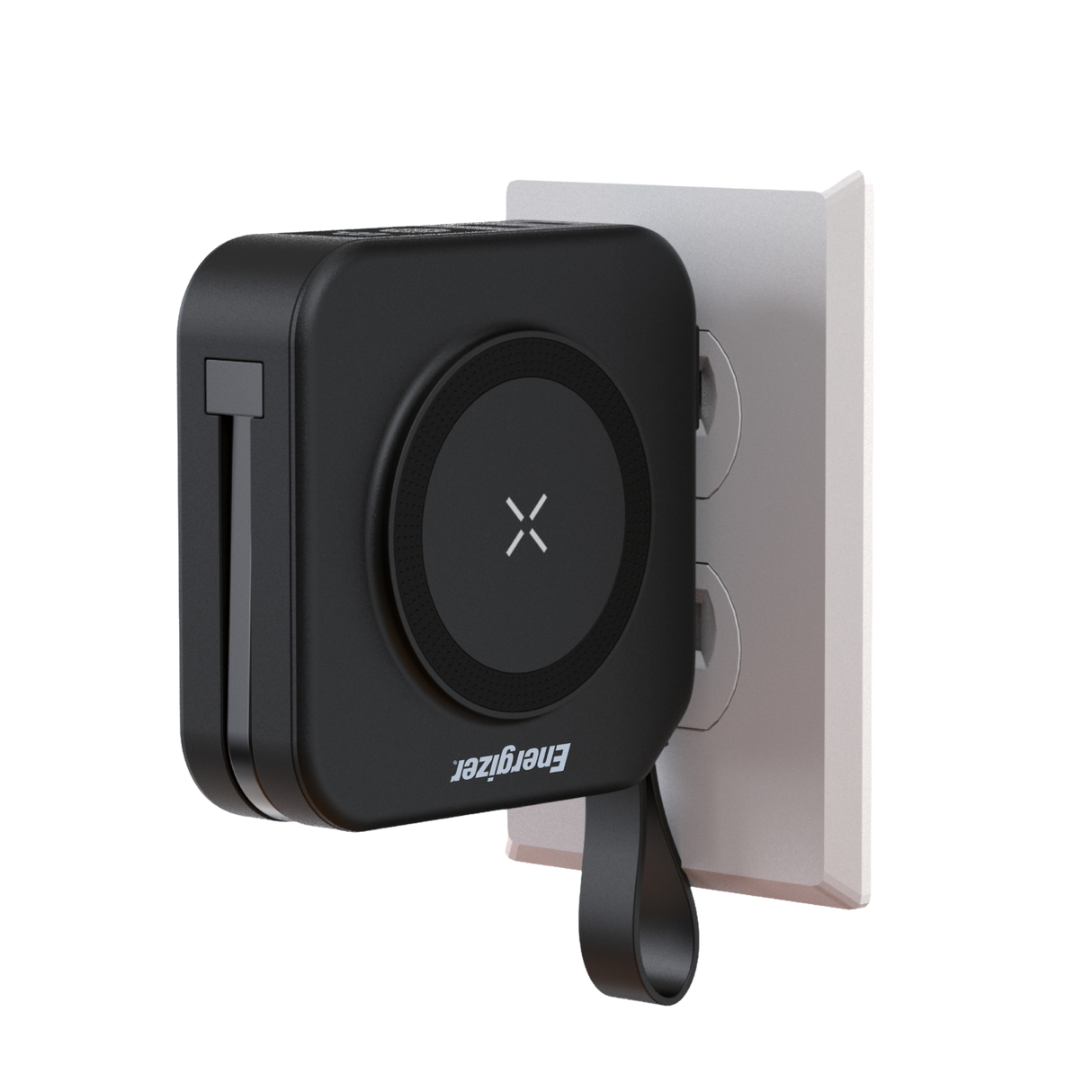 Energizer 10K magnetisk trådløs Power Bank med 20W PD. Sort