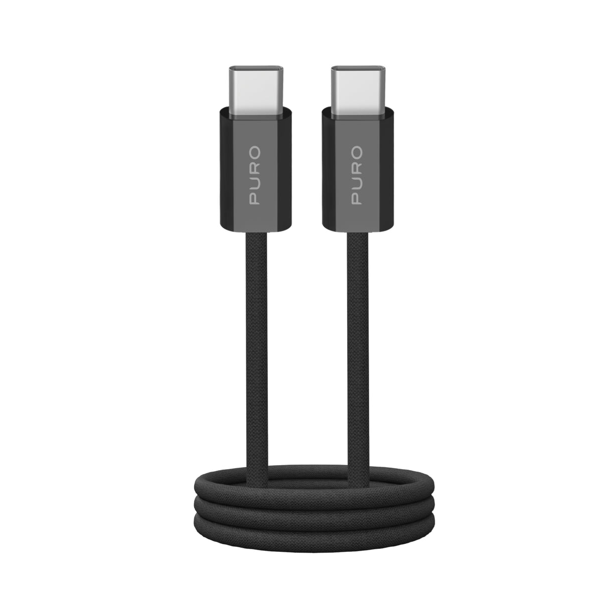 PURO Fabrik 2.0 60W USB-C til USB-C opladnings- og synkroniseringskabel 1,5 m