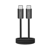 PURO Fabrik 2.0 60W USB-C til USB-C opladnings- og synkroniseringskabel 1,5 m