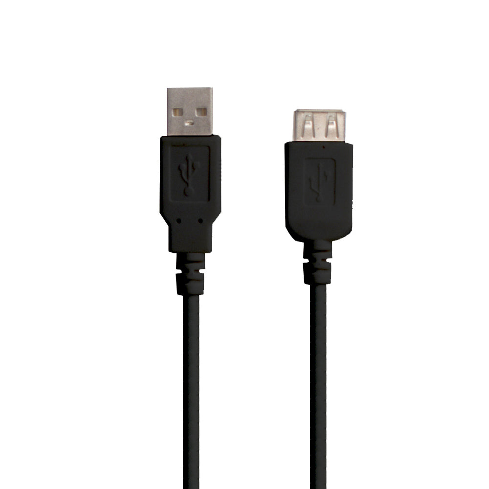 Connectech USB 3.0-forlængerkabel. 2m. Sort