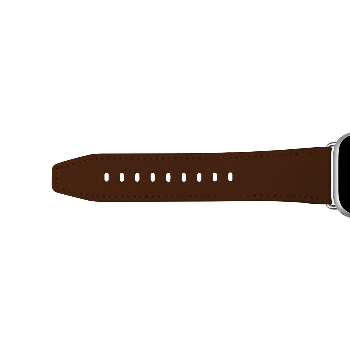 PURO E-Classic bånd til Apple Watch. Brun