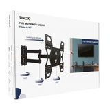 Sinox One TV vægbeslag. 40"-84". Sort