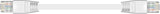 Sinox FTP Cat6 flat netværkskabel. 2m. Hvid