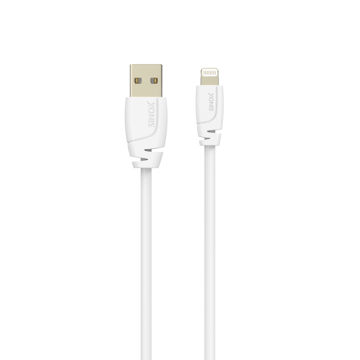 Sinox PRO Lightning kabel m/original Apple™ chip. 2m. Hvid