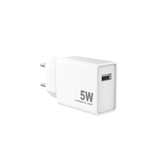 Sinox 230V USB-A oplader 5W. Hvid