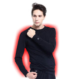 Glovii opvarmet bluse M. Sort