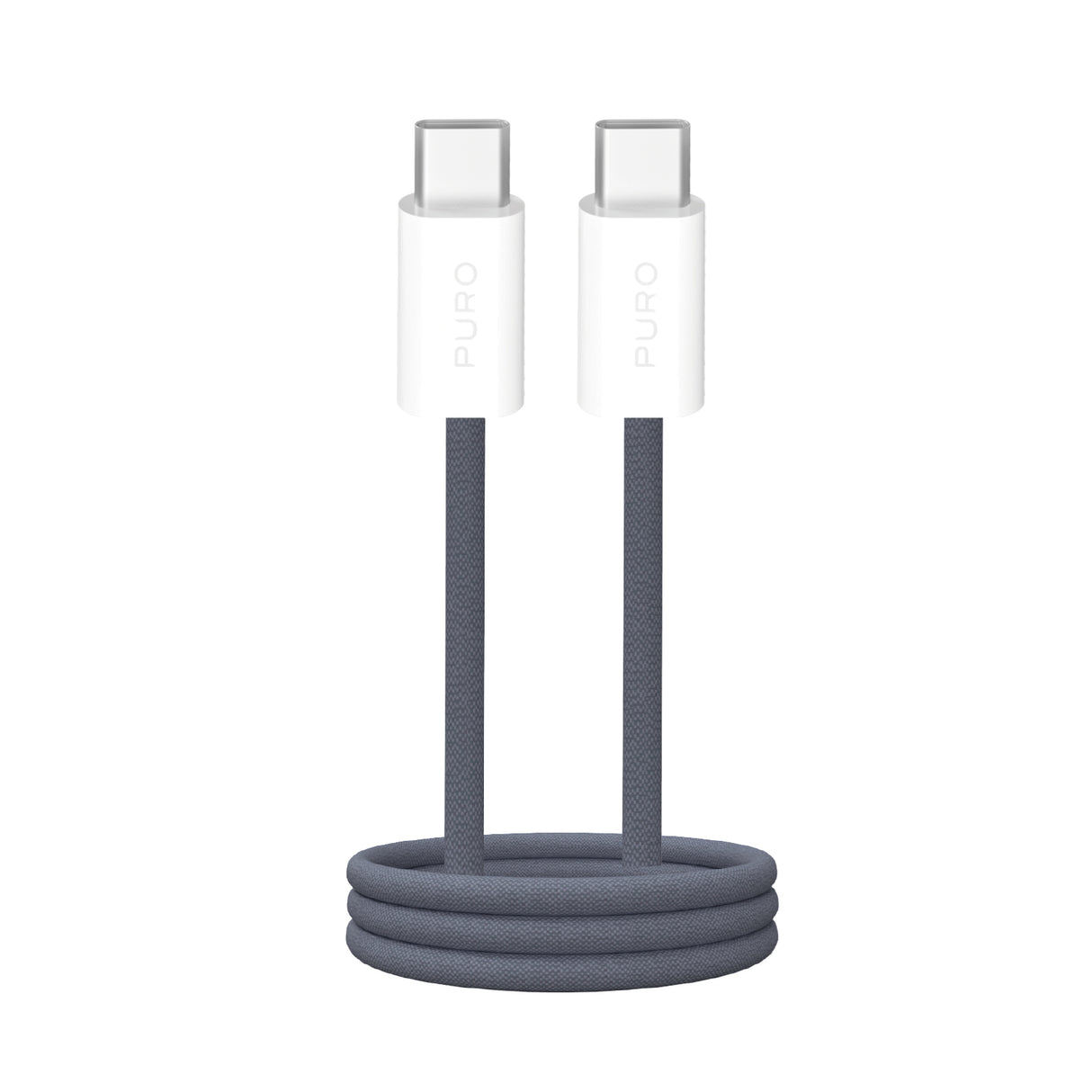 PURO Fabrik 2.0 60W USB-C til USB-C opladnings- og synkroniseringskabel 1,5 m