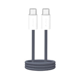 PURO Fabrik 2.0 60W USB-C til USB-C opladnings- og synkroniseringskabel 1,5 m