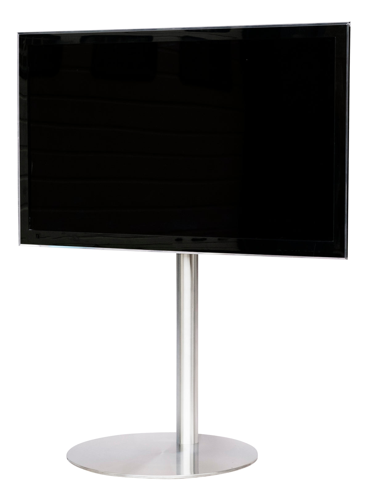 Sinox StandView TV gulvstand med drejbar top. 26"-65". Alu finish