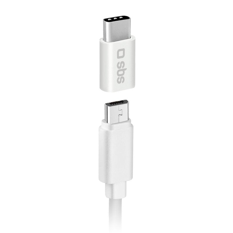 SBS Type-C-adapter. Hvid