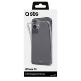 SBS Skinny cover til iPhone 14 / 13®. Gennemsigtig
