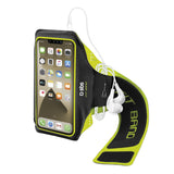 SBS XXXL mobilholder til armen til sport. Sort/grøn