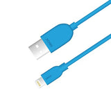 Sinox Lightning kabel m/original Apple™ chip. 2m. Blå