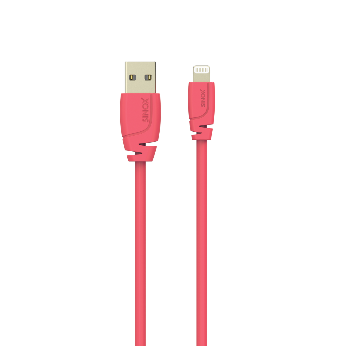 Sinox PRO Lightning kabel m/original Apple™ chip. 2m. Pink