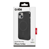 SBS Novelty MagSafe® kompatibelt cover til iPhone 14 Plus® med magnetisk opladning. Sort