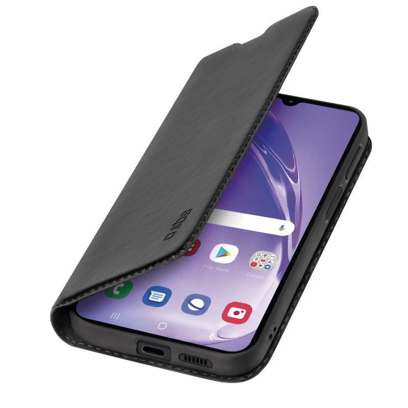 SBS Book Wallet Lite-etui til Samsung Galaxy A15. Sort