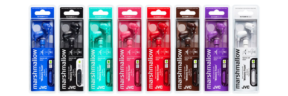 JVC in-ear høretelefoner. Grøn