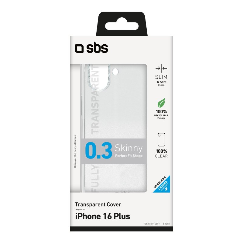 SBS Skinny cover til iPhone 16 Plus