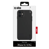 SBS Polo One cover til iPhone 12 / 12 Pro®. Sort