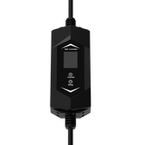 Sinox EV-opladningskabel Mode 2. 6-16A 1 fase. 5m. Sort