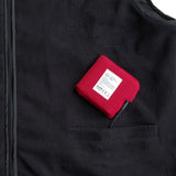 Glovii opvarmet fleecevest XXL. Sort