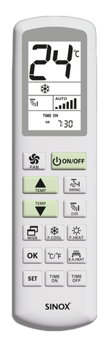 Sinox Universal Aircondition fjernbetjening