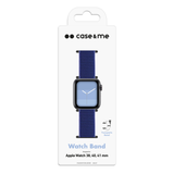 SBS nylon urrem til Apple Watch 38/40/41mm. Navy blå