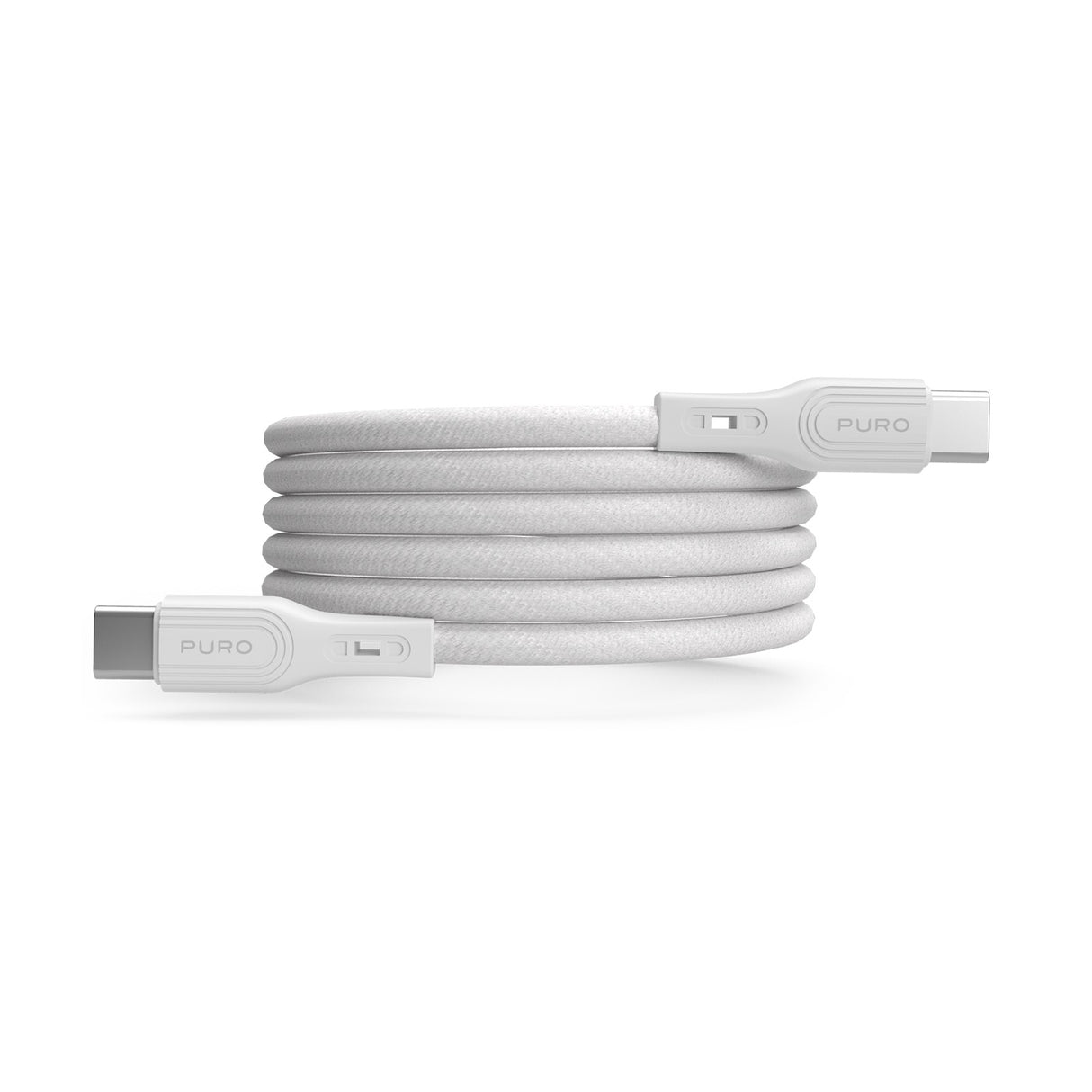 PURO USB-C til USB-C magnetisk kabel, 1 m