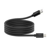 Sinox PRO USB C til Lightning magnetisk kabel. 1m. Sort