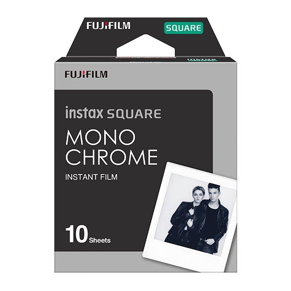 INSTAX Square Film. 10 billeder. Monokrom