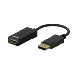 Sinox DisplayPort™ - HDMI™ adapter. 0,1m. Sort