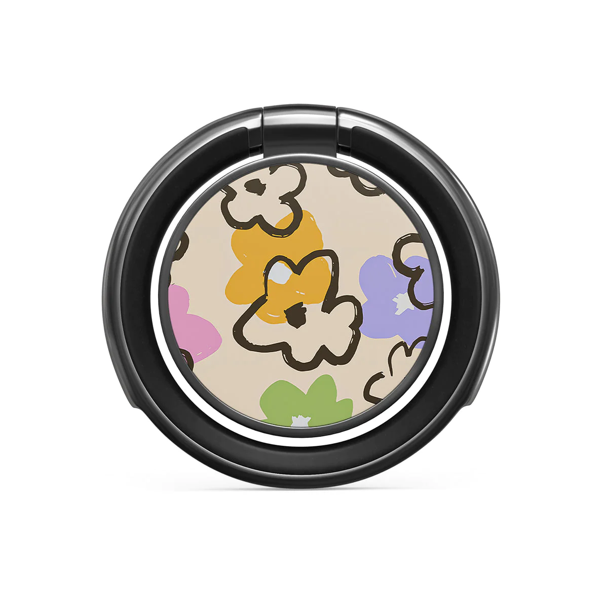 Burga Gunmetal Good Vibes Ringholder