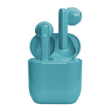 Nubox True Wireless Stereo høretelefoner. Lyseblå