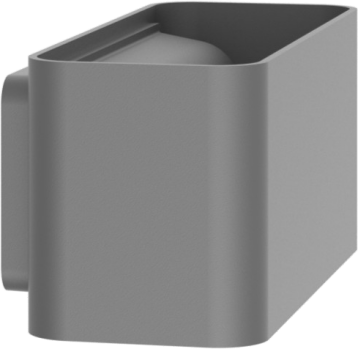 ZEROUNO væglampe LED. Antracit