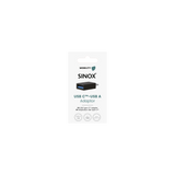 Sinox USB C - USB A adapter. Sort