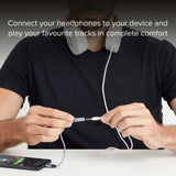 SBS USB C til mini jack adapter. Grå