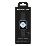 SBS Eco Leather urrem til Apple Watch 42/44/45/49mm. Sort