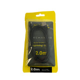 Techammo Lightning kabel. 2m. Sort