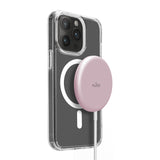 PURO magnetisk oplader USB-C MagSafe. Rosa