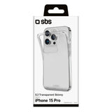 SBS Skinny cover til iPhone 15 Pro®. Gennemsigtig