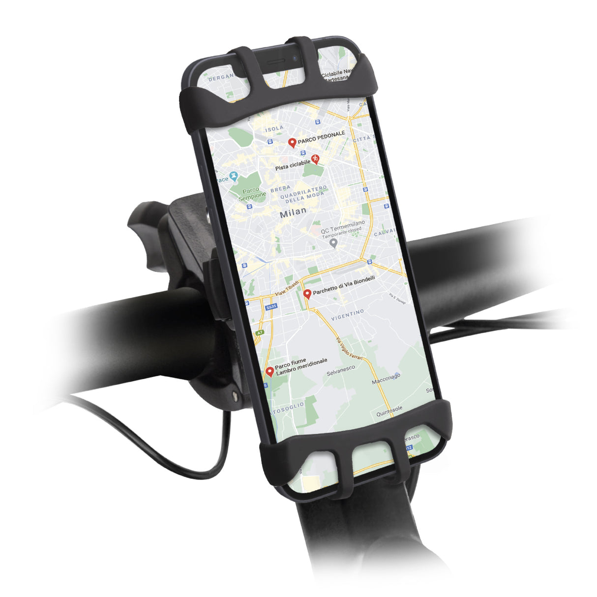 SBS 360° roterbar mobilholder til cykel, løbehjul eller barnevogn