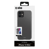SBS Skinny cover til iPhone 12 mini®. Gennemsigtig