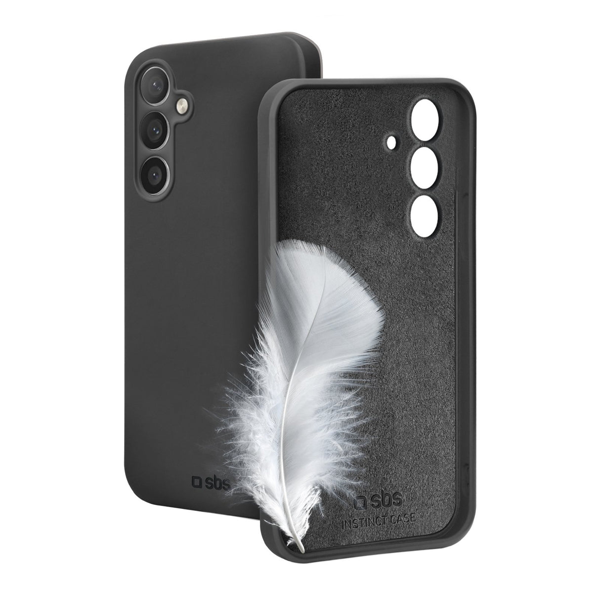 SBS Instinct-cover til Samsung Galaxy A34. Sort