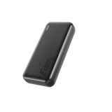 Energizer 20K hurtigopladende powerbank med høj kapacitet. Sort