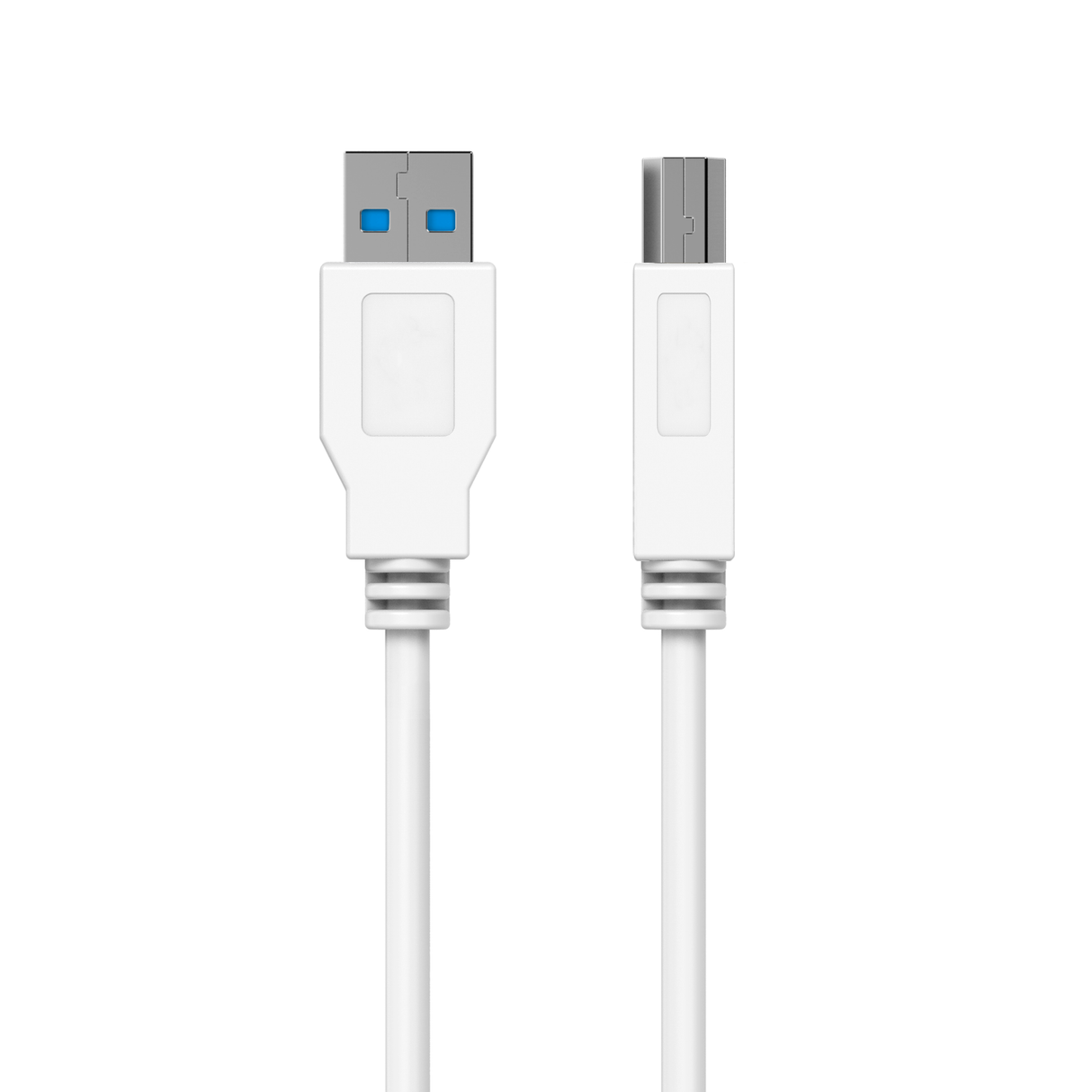 Sinox USB 3.0-kabel. 2m. Hvid