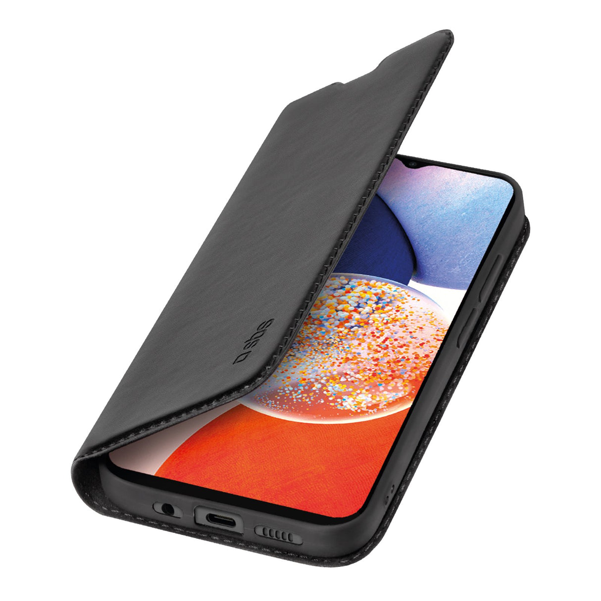 SBS Book Wallet Lite cover til Samsung Galaxy A14 4G/5G®. Sort
